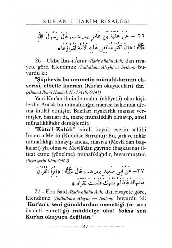 Kuranı%20Hakim%20Risalesi%20Lalegül%20Yayıncılık