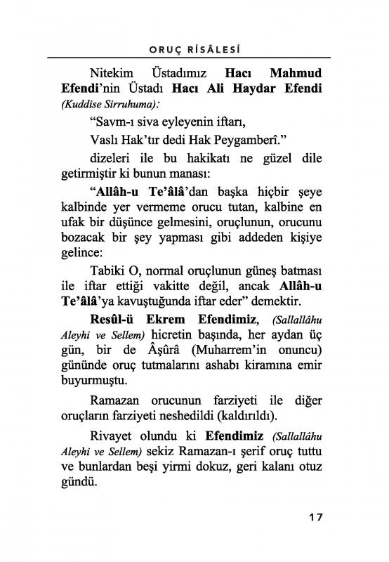 Oruç%20Risalesi%20|%20Lalegül%20Yayıncılık