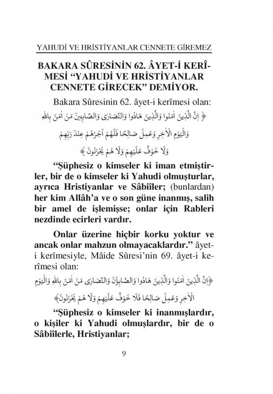 Yahudi%20ve%20Hristiyanlar%20Cennete%20Girecek%20Diyenler%20Cennete%20Giremez%20|%20Lalegül%20Yayıncılık