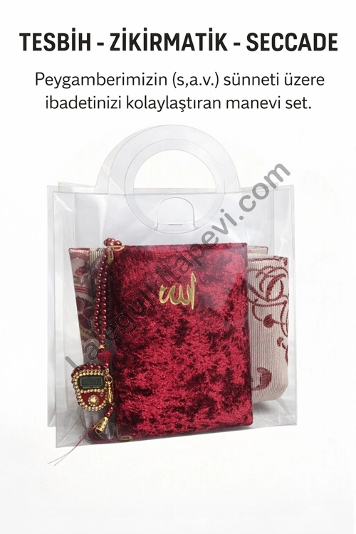Özel%20Çantalı%20Kadife%20Kaplı%20Yasin%20Kitabı%20Tesbih%20Zikirmatik%20Seccade%20Seti