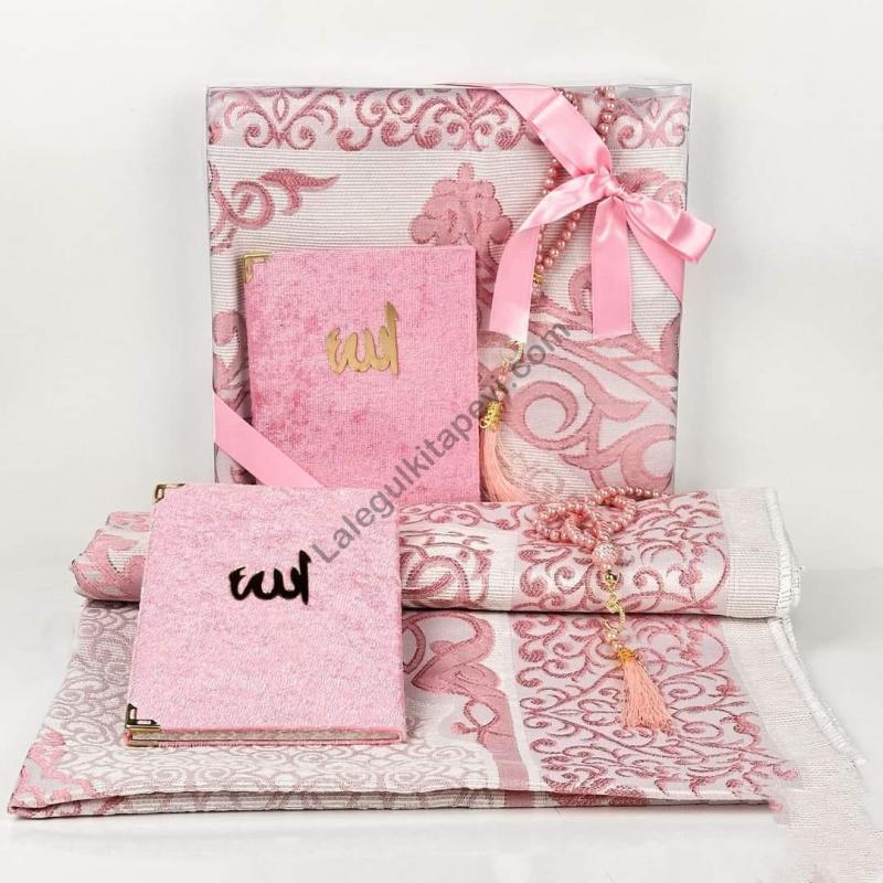 Yasin%20Tesbih%20Seccade%20Seti%20Kutulu%20Pembe
