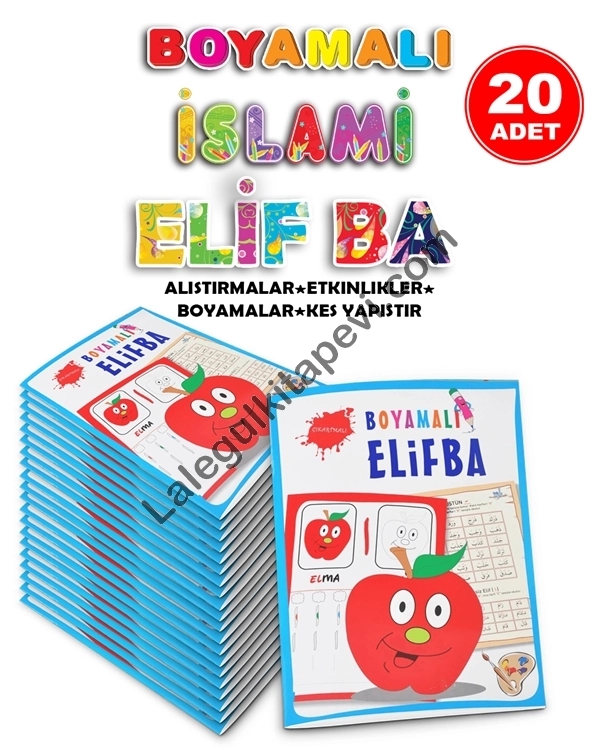 Çıkartmalı%20Boyamalı%20Elmalı%20Elifba%2020%20Adet