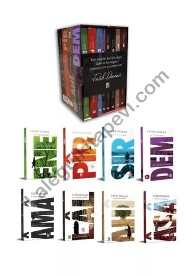 Fatih Duman Romanları İslam Büyükleri Seti 8 Kitap Kutulu