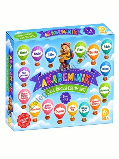 Akademinik Okul Öncesi Eğitim Seti 5-6 Yaş