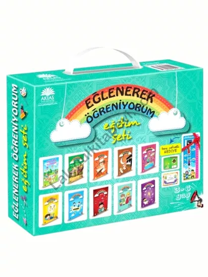 Eğlenerek Öğreniyorum Okul Öncesi Eğitim Seti 3/6 Yaş Arası