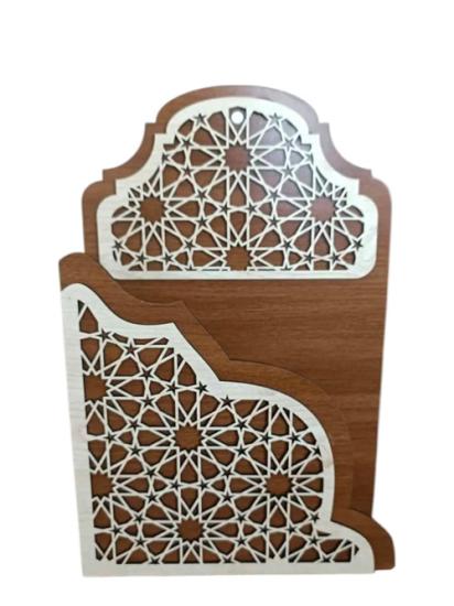 Ahşap Selçuklu Desenli Kuranı Kerim Kabı