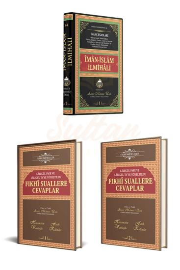 Fıkhı Suallere Cevaplar İman İslam İlmihali 3 Kitap Seti
