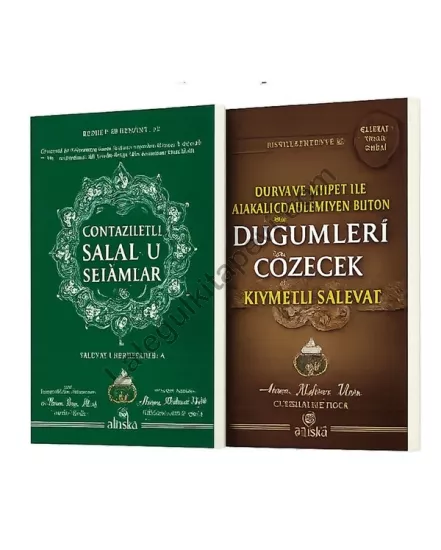 Düğümleri Çözecek Kıymetli Salevat - Çok Faziletli Salat-ü Selamlar 2 Kitap