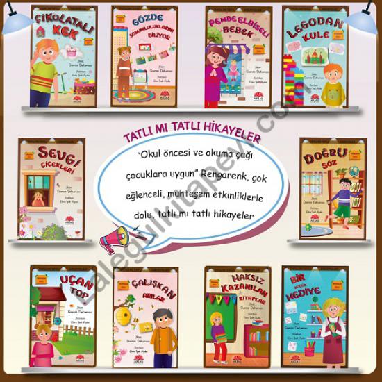 Tatlı mı Tatlı Hikayeler (set 10 kitap)