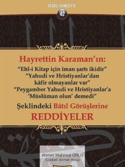 Hayrettin Karamana Reddiyeler