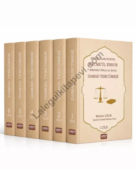 Mecmeül Enhur Damad Tercümesi 6 Cilt Takım