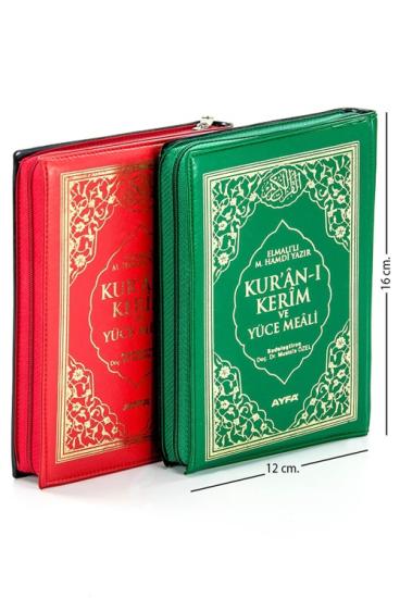 Kuranı Kerim ve Yüce Meali Arapça ve Meal Çanta Boy