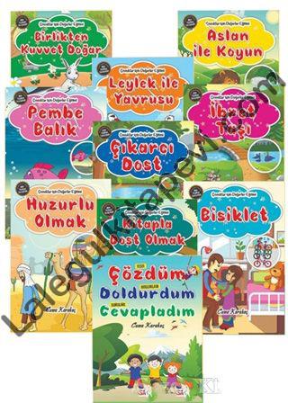 Çocuklar İçin Değerler Eğitimi Seti 10 Kitap Takım