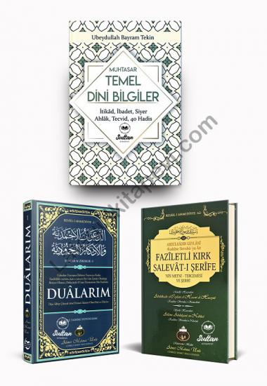 Dini bilgiler ve dua 3 kitap Seti