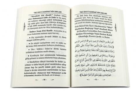 İki Ayeti Kerimenin Sırları