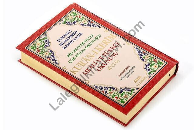 KuArapça Türkçe Okunuşlu ve Mealli Kuranı Kerim Üçlü Kuran Orta Boy