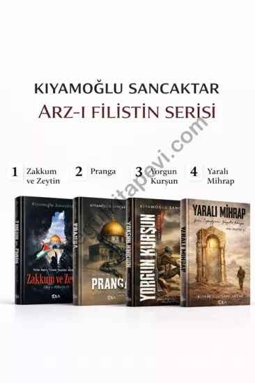 Arzı Filistin Serisi Kıyamoğlu Sancaktar 4 Kitap Seti