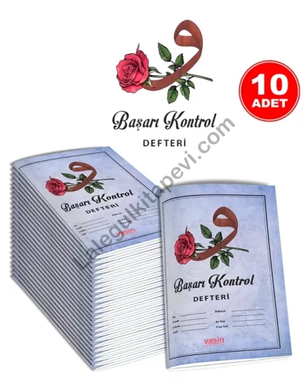 Başarı Kontrol Defteri 10 Adet