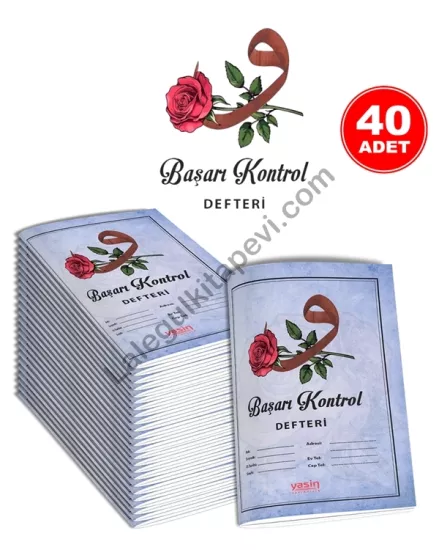 Başarı Kontrol Defteri 40 Adet