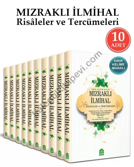 Mızraklı İlmihal Kelime (Kırık) Manalı Risaleler ve Tercümeleri Renkli Baskı 10 Adet