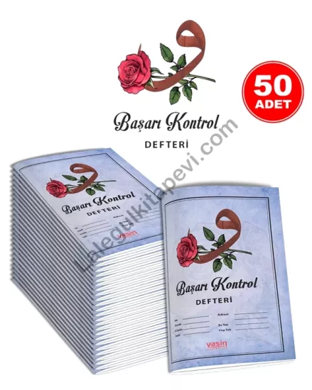 Başarı Kontrol Defteri 50 Adet