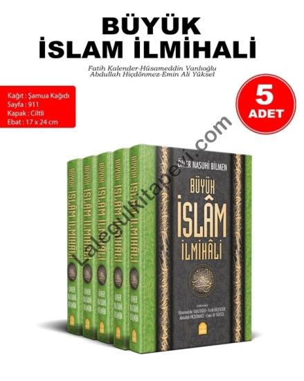 Büyük İslam İlmihali Ömer Nasuhi Bilmen 5 Adet