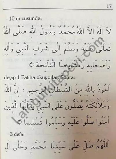 Efendi Hazretlerimizin Namazlarda ve Sonrasında