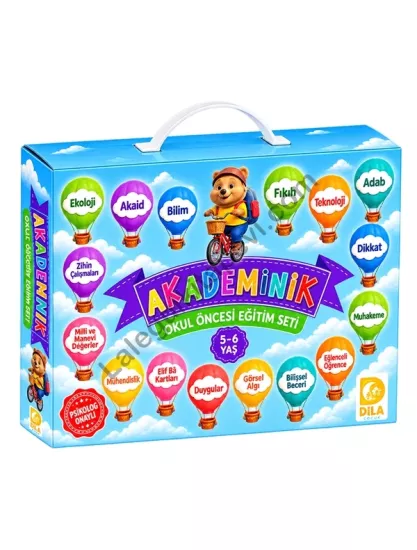 Akademinik Okul Öncesi Eğitim Seti 5-6 Yaş