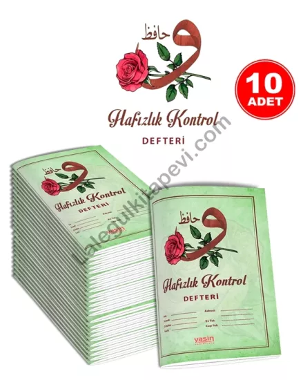 Hafızlık Kontrol Defteri 10 Adet