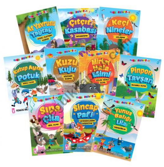 Mini Masallar 5 (10 Kitap Takım)