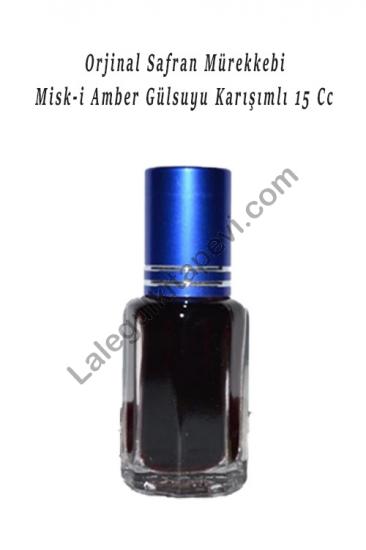 Orjinal Safran Mürekkebi Misk-i Amber Gülsuyu