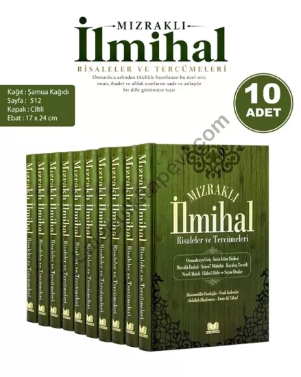 Mızraklı İlmihal Tercümesi Fatih Kalender 10 Adet