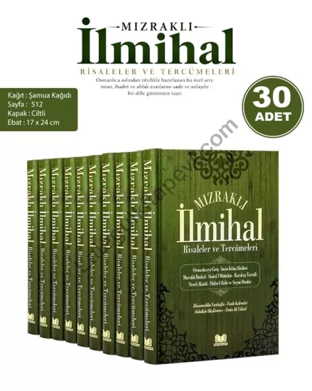 Mızraklı İlmihal Tercümesi Fatih Kalender 30 Adet