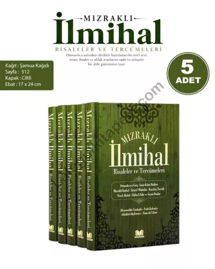 Mızraklı İlmihal Tercümesi Fatih Kalender 5 Adet
