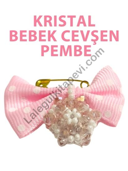 Kristal Bebek Cevşen Küçük Pembe