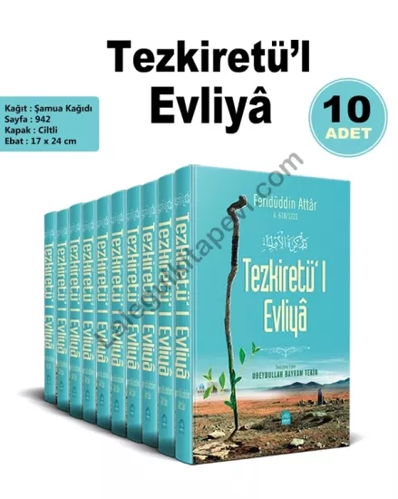 Tezkiretül Evliya 10 Adet