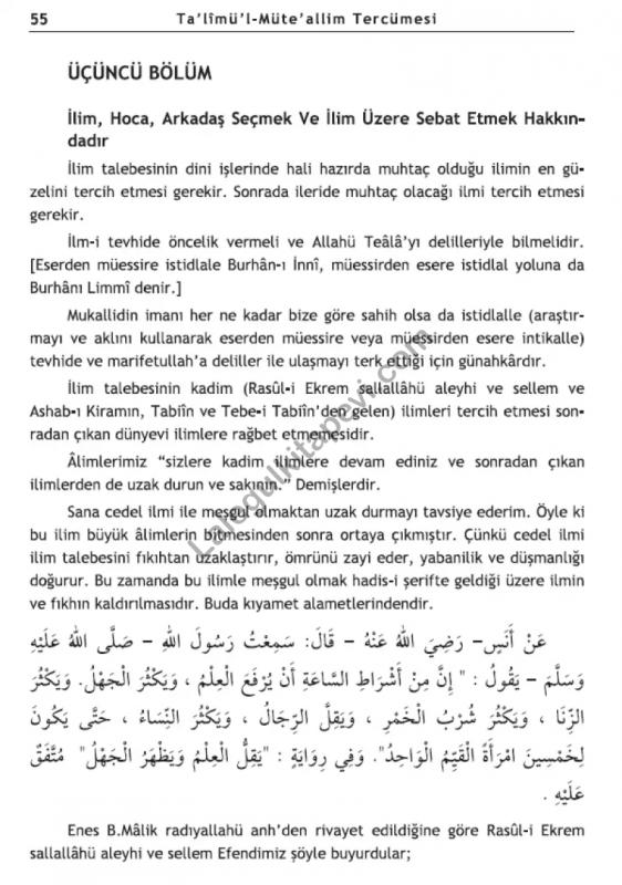 Talimül%20Müteallim%20Tercümesi%20ve%20Arapçası